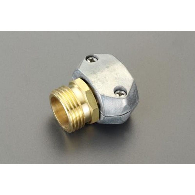 エスコ EA124GC-31F 3/4”NH/5/8”x3/4”ホース継手(真鍮製) 1個（ご注文単位1個）【直送品】