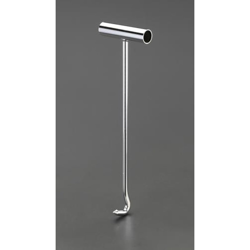 エスコ EA993G-5 300mm溝ふた開閉棒 1個（ご注文単位1個）【直送品】