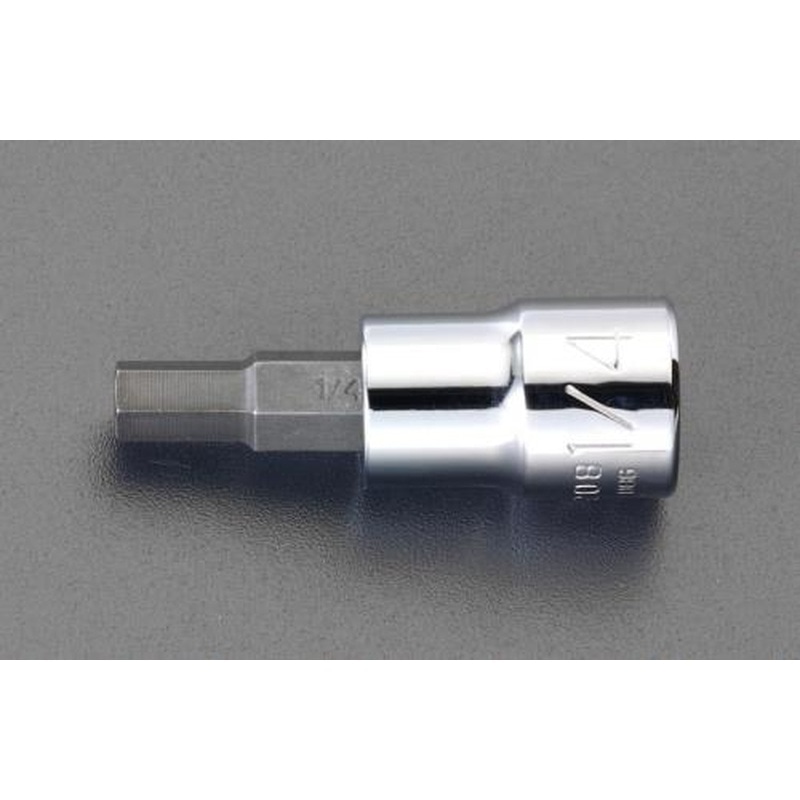 エスコ EA617AW-12 1/2”DRx12mm［INHEX]ビットソケット 1個（ご注文単位1個）【直送品】