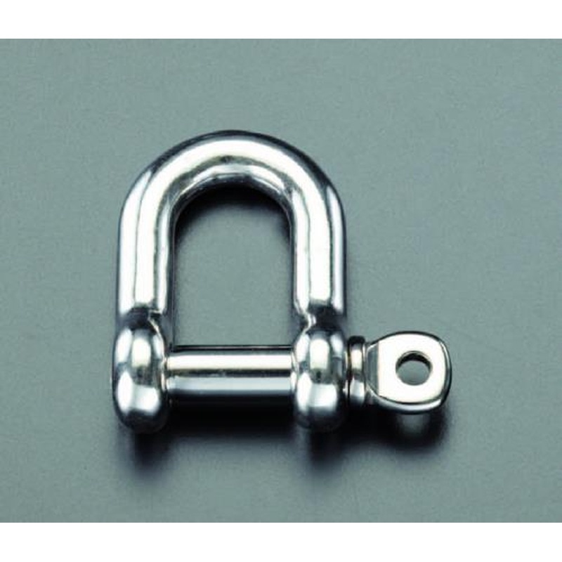 エスコ EA638F-12A 680kgD型シャックル(ステンレス製) 1個（ご注文単位1個）【直送品】