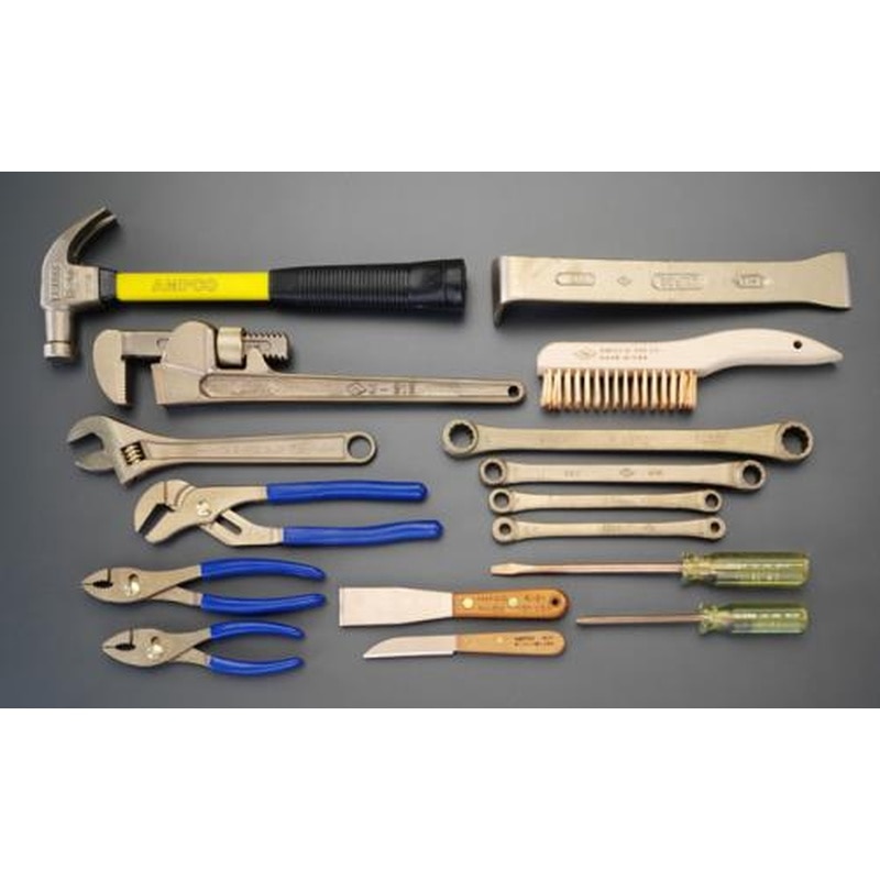 エスコ EA642XA-13 16丁組ツールキット(ノンスパーキング) 1個（ご注文単位1個）【直送品】