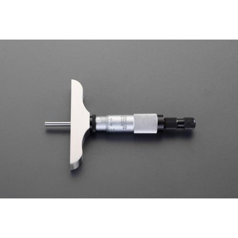 エスコ EA725FD-23 0-225mm［100mmベース]デブスマイクロメーター 1個（ご注文単位1個）【直送品】