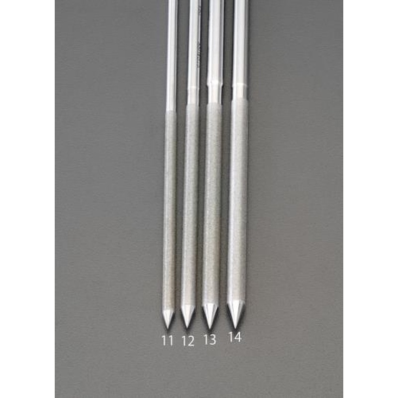 エスコ EA826VN-11 φ3.4x140mmダイヤモンドやすり(丸/#270) 1個（ご注文単位1個）【直送品】