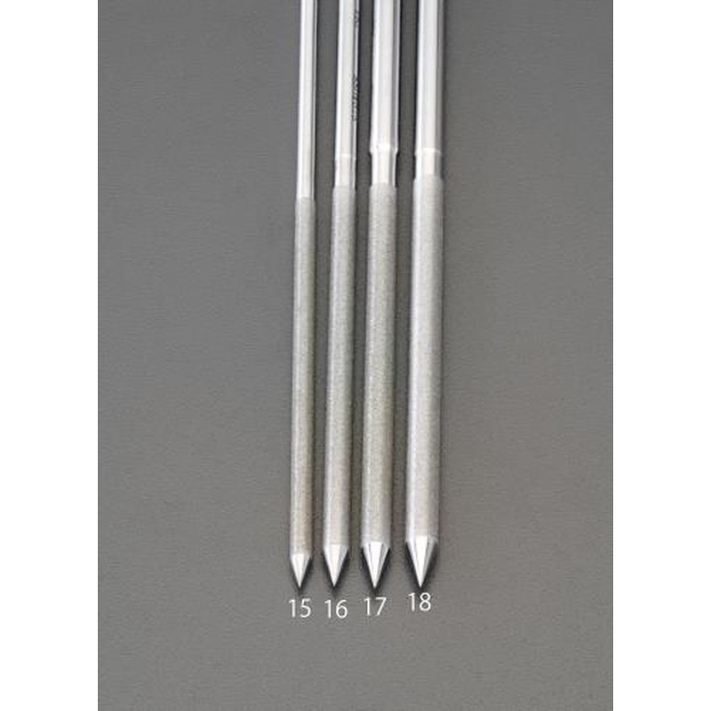 エスコ EA826VN-15 φ3.5x140mmダイヤモンドやすり(丸/#140) 1個（ご注文単位1個）【直送品】