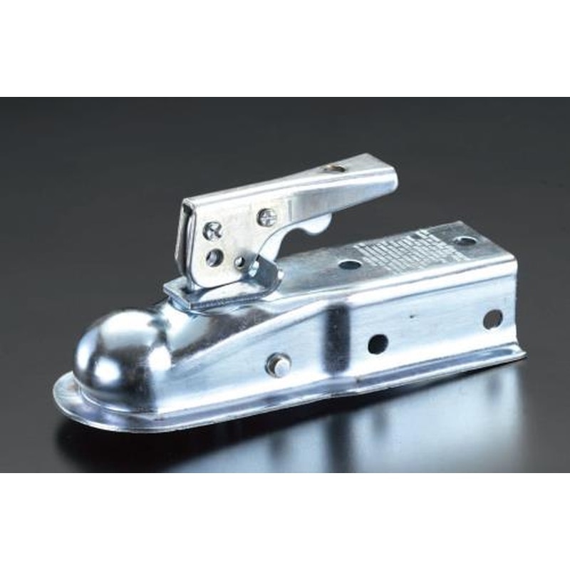 エスコ EA987FN-23 51mmx51mmトレーラーカプラー(ステンレス製) 1個(ご注文単位1個)【直送品】