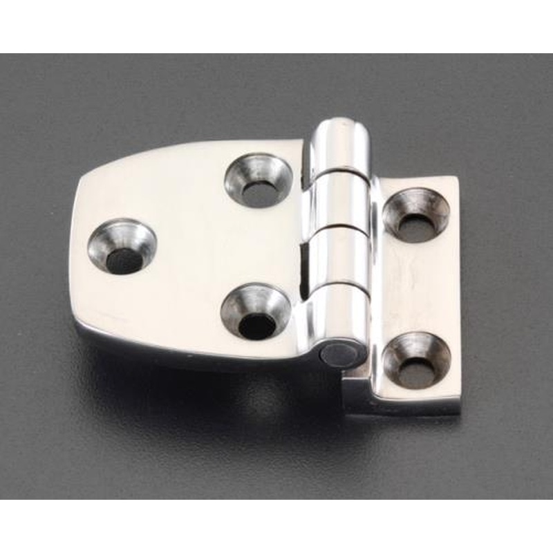 エスコ EA951CX-27 37x51mm丁番(オフセット型/ステンレス製) 1個（ご注文単位1個）【直送品】