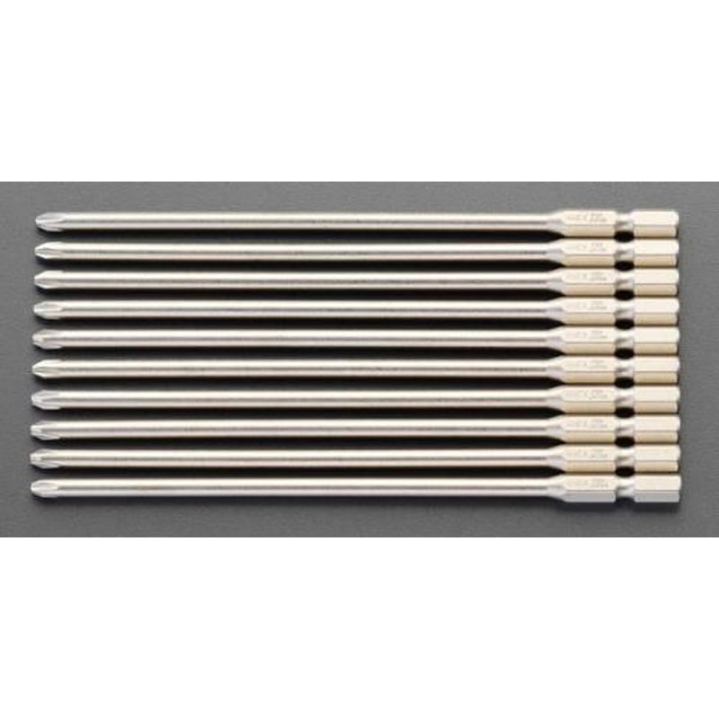 エスコ EA813AC-75 #2x100mmハイパービット(10本組/マグネット付) 1個(ご注文単位1個)【直送品】