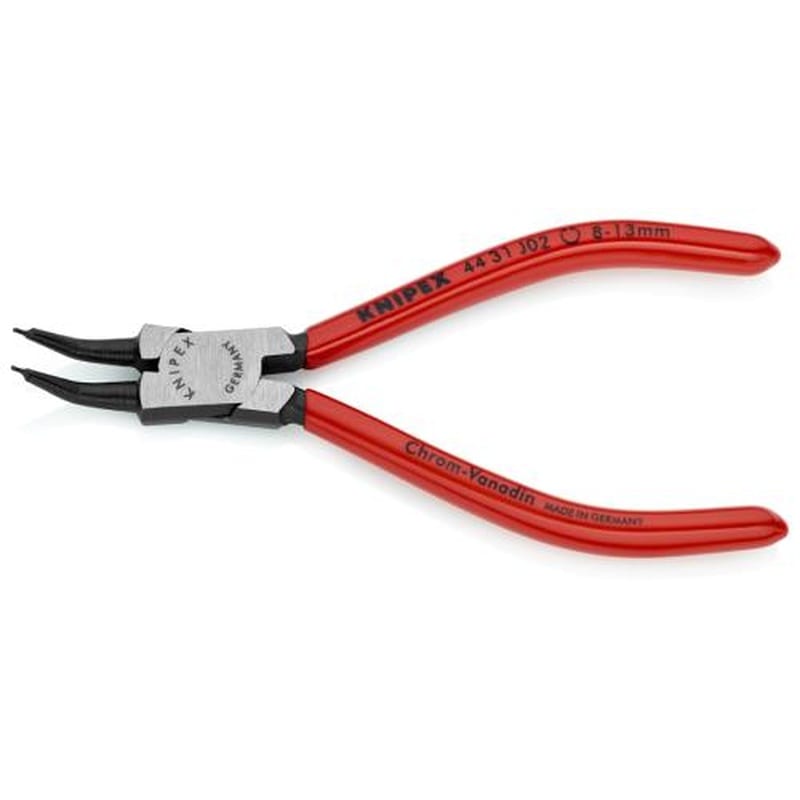 エスコ EA590AA-11 8-13mm穴用スナップリングプライヤー/45゜ 1個（ご注文単位1個）【直送品】