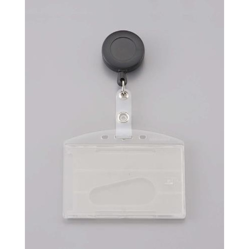 エスコ EA956VA-121 54x86mmIDカード用名札(リールクリップ式) 1個（ご注文単位1個）【直送品】