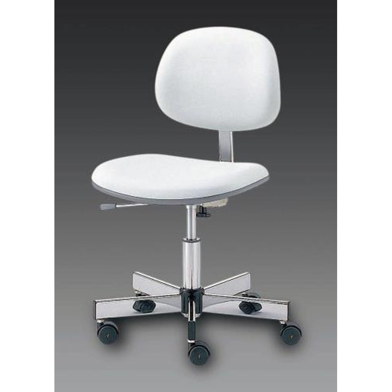 エスコ EA956XW-9 クリーンルーム・チェアー 1個（ご注文単位1個）【直送品】