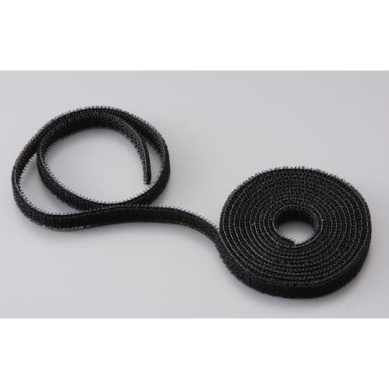 エスコ EA944MA-9 10mmx2.0m両面マジック結束バンド(黒) 1個(ご注文単位1個)【直送品】