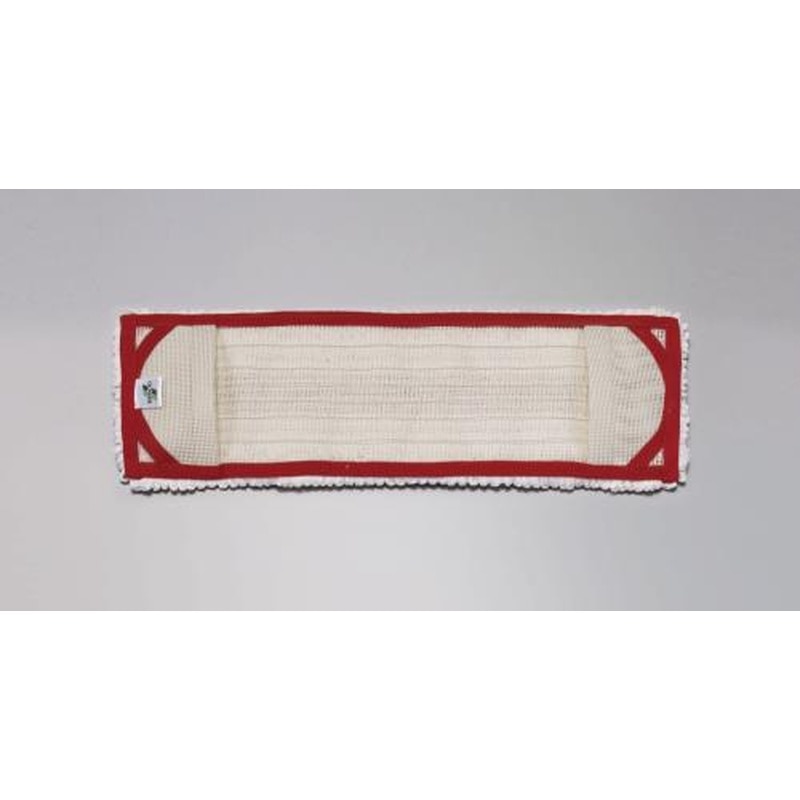 エスコ EA928AB-82F 130x430mmダスターモップ(赤) 1個(ご注文単位1個)【直送品】