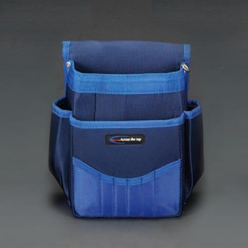エスコ EA925A-3 195x100x245mm腰袋(2段) 1個(ご注文単位1個)【直送品】