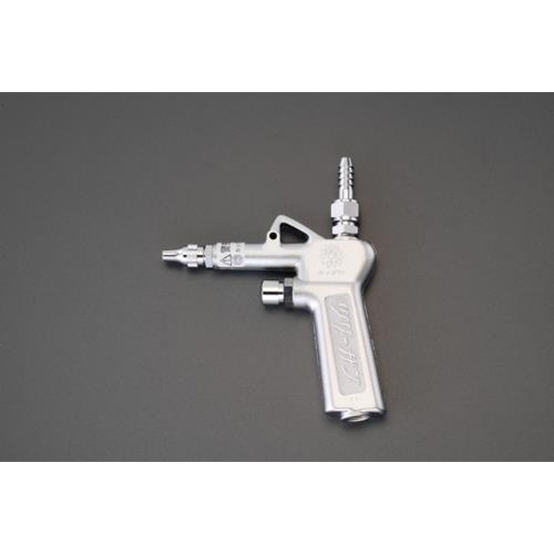 エスコ EA123AE-9 2.0mm穴エアーブローガン(8.5mmステム/流量調整付) 1個（ご注文単位1個）【直送品】