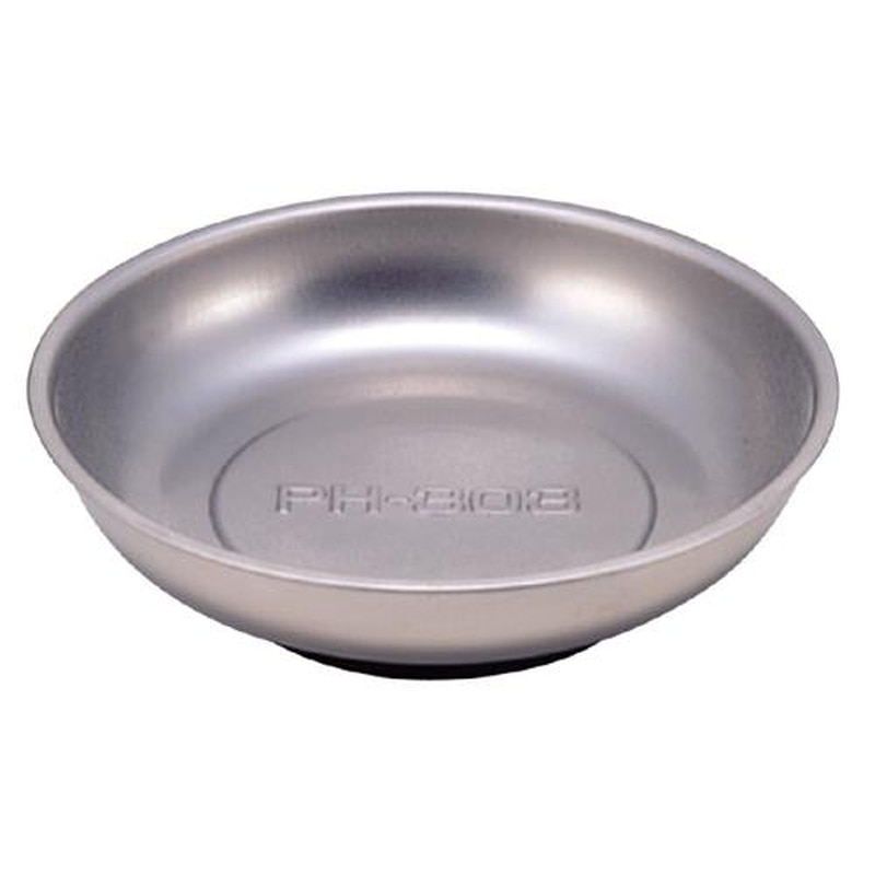 エスコ EA508SM-1 φ150mmマグネットトレー(ステンレス製) 1個（ご注文単位1個）【直送品】