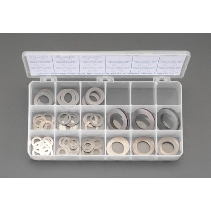 エスコ EA440EK-100 3/8”-7/8”アーバーシムキット(スチール製) 1個（ご注文単位1個）【直送品】