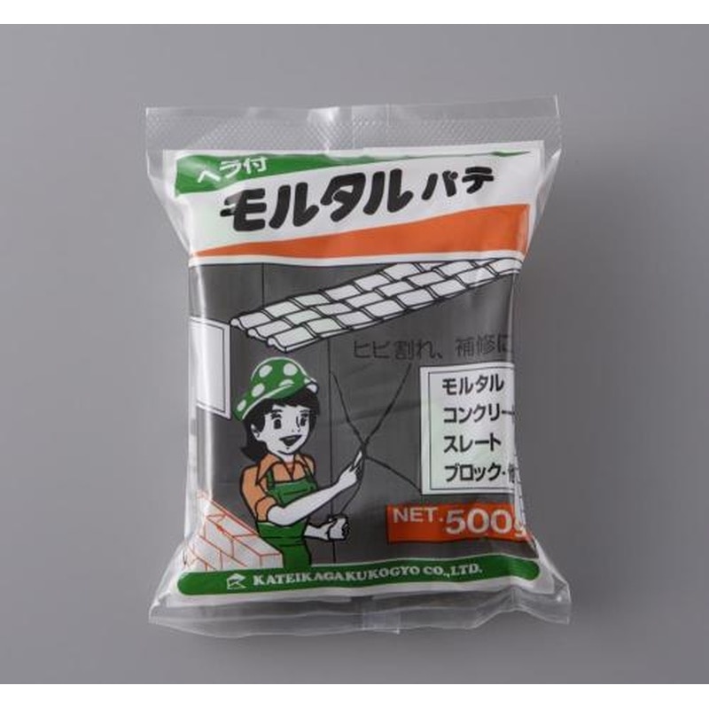 エスコ EA934KD-5A 500gモルタルパテ(グレー) 1個（ご注文単位1個）【直送品】