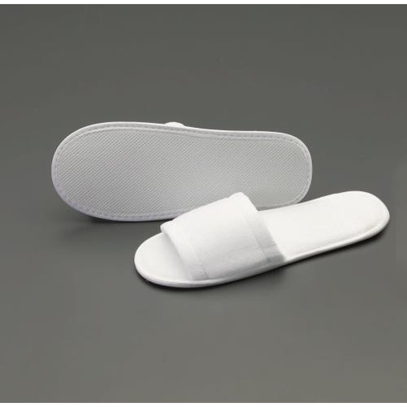 エスコ EA910SY-25A ポリエステルパイル製スリッパ 1個（ご注文単位1個）【直送品】