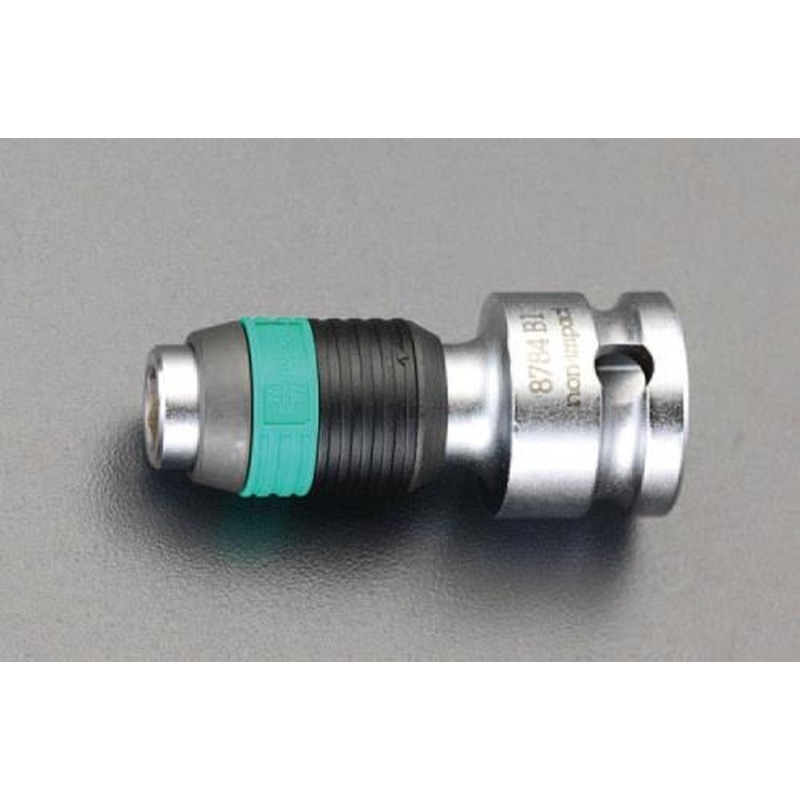 エスコ EA617AK-60 3/8”DRx44mm/1/4”Hexビットホルダー(ZYKLOP) 1個（ご注文単位1個）【直送品】