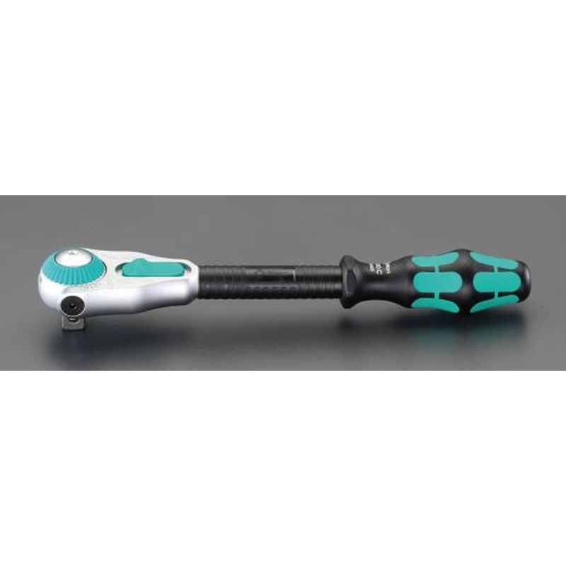 エスコ EA617AM-51 1/2”DRx277mmラチェットハンドル(変角・ロッキング機能) 1個（ご注文単位1個）【直送品】