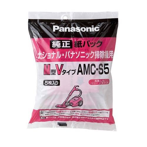 エスコ EA899AM-104 紙パック・シャッター無し(パナソニック用・5枚) 1束 （ご注文単位1束）【直送品】