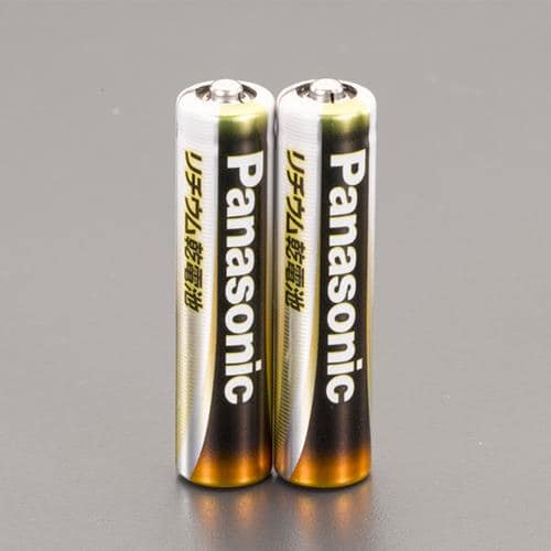 エスコ EA758YC-31A [単4 x 2本] 乾電池(リチウム) 1束 （ご注文単位1束）【直送品】