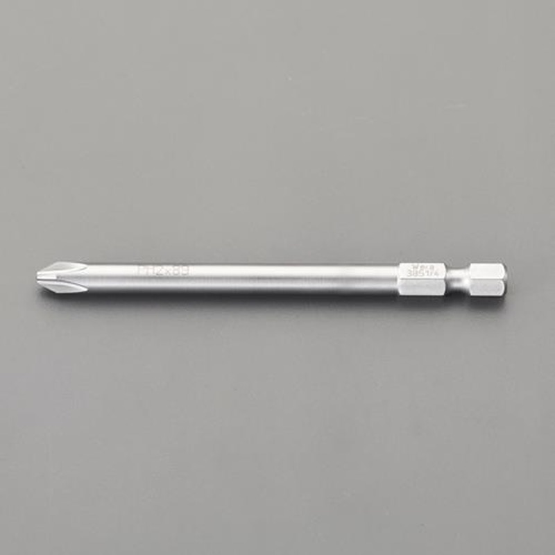 エスコ EA611BS-2A #2x89mm［＋]ドライバービット(ステンレス製) 1個（ご注文単位1個）【直送品】