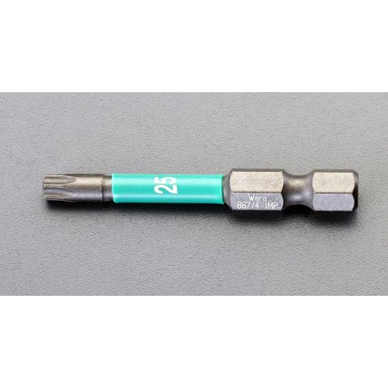 エスコ EA611MD-125A T25x50mm［Torx]ドライバービット(インパクト用) 1個（ご注文単位1個）【直送品】