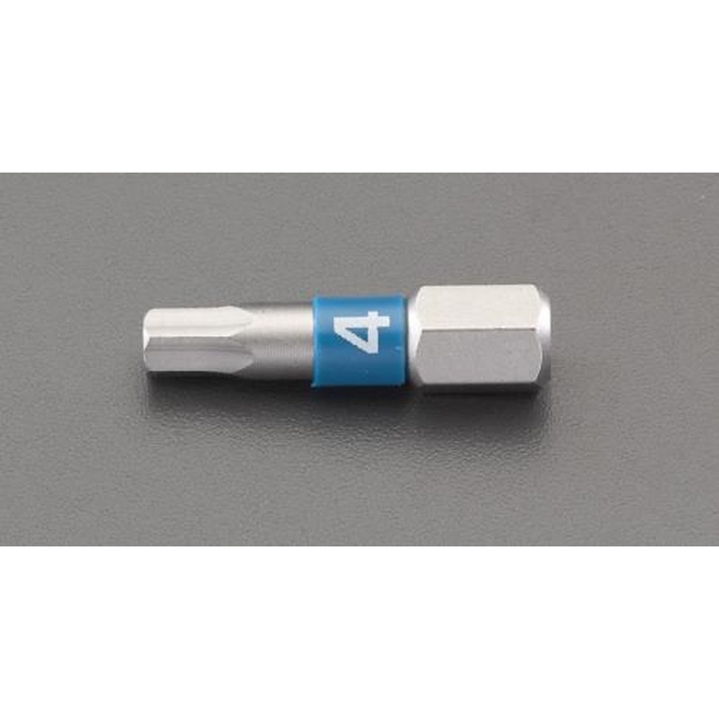 エスコ EA611BJ-12A 2.0x25mm［Hexagon]ドライバービット(ステンレス製) 1個（ご注文単位1個）【直送品】