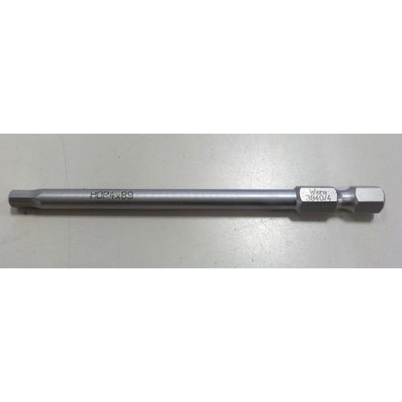 エスコ EA611BS-12A 4.0x89mm［Hexagon]ドライバービット(ステンレス製) 1個（ご注文単位1個）【直送品】