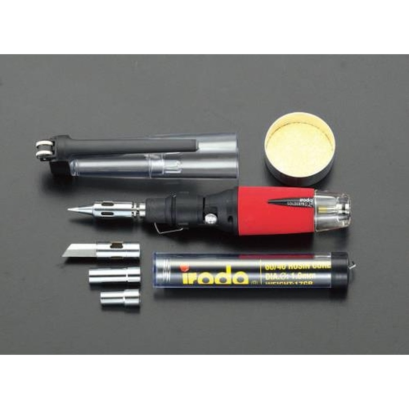 エスコ EA304ZB-10 半田ごてキット(ガス式) 1個（ご注文単位1個）【直送品】