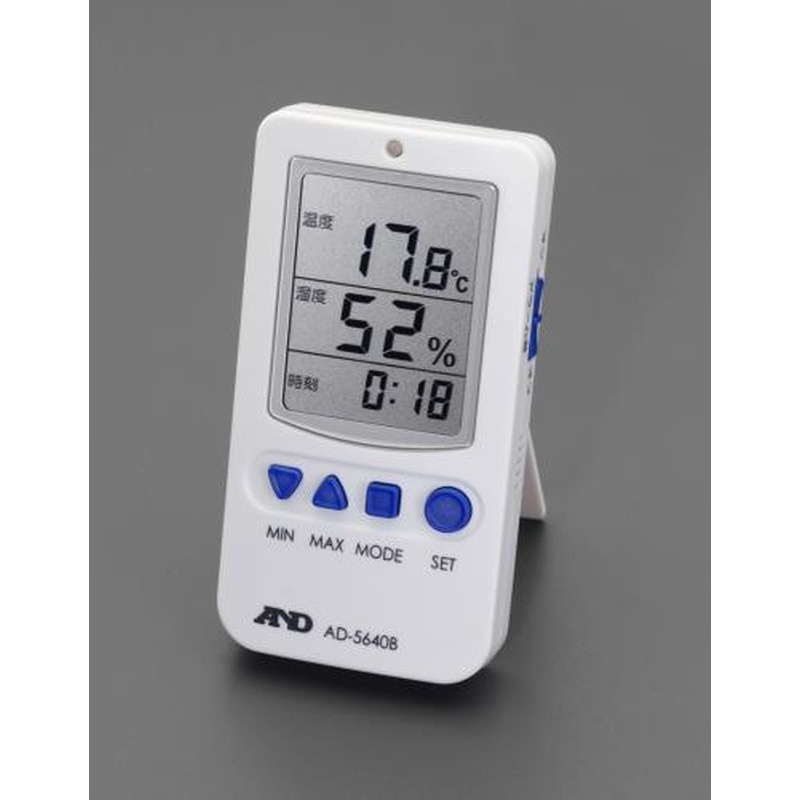 エスコ EA742EG-12A デジタル温度湿度計 1個（ご注文単位1個）【直送品】