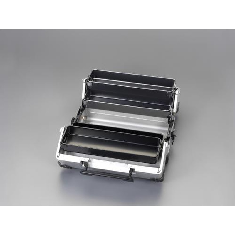 エスコ EA504AD-1A 440x233x230mm両開き工具箱 1個（ご注文単位1個）【直送品】