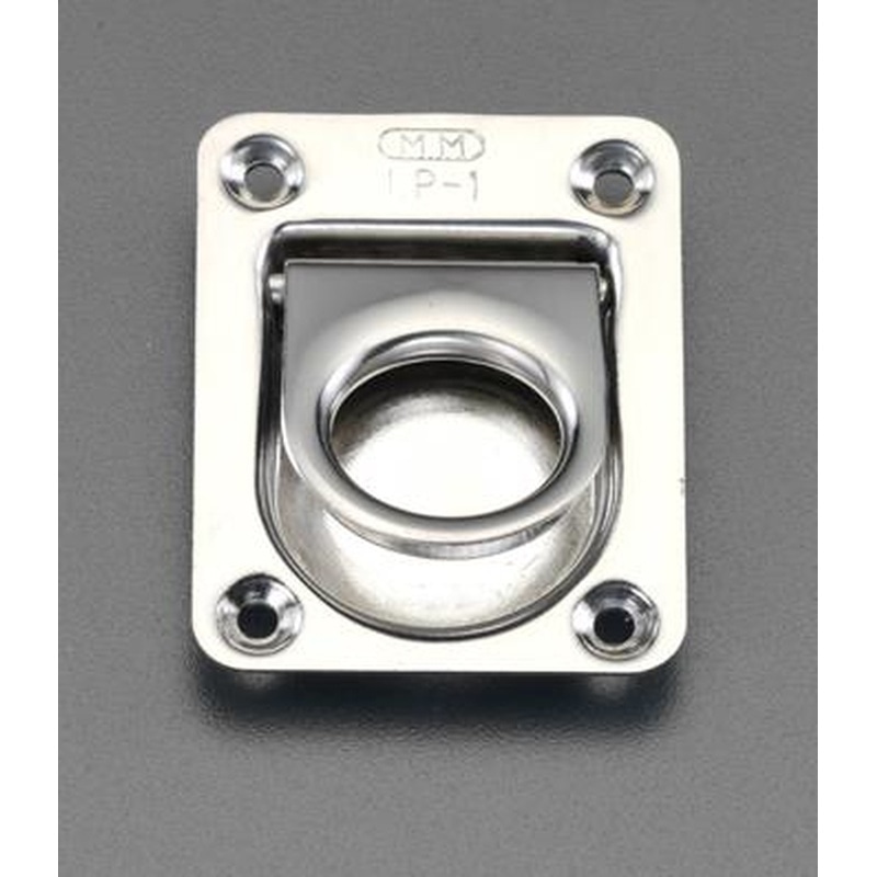 エスコ EA948BR-3A 32x45mm埋込みハンドル(ステンレス製) 1個（ご注文単位1個）【直送品】