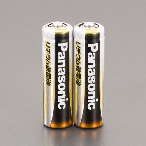 エスコ EA758YC-21A [単3 x 2本] 乾電池(リチウム) 1束 （ご注文単位1束）【直送品】