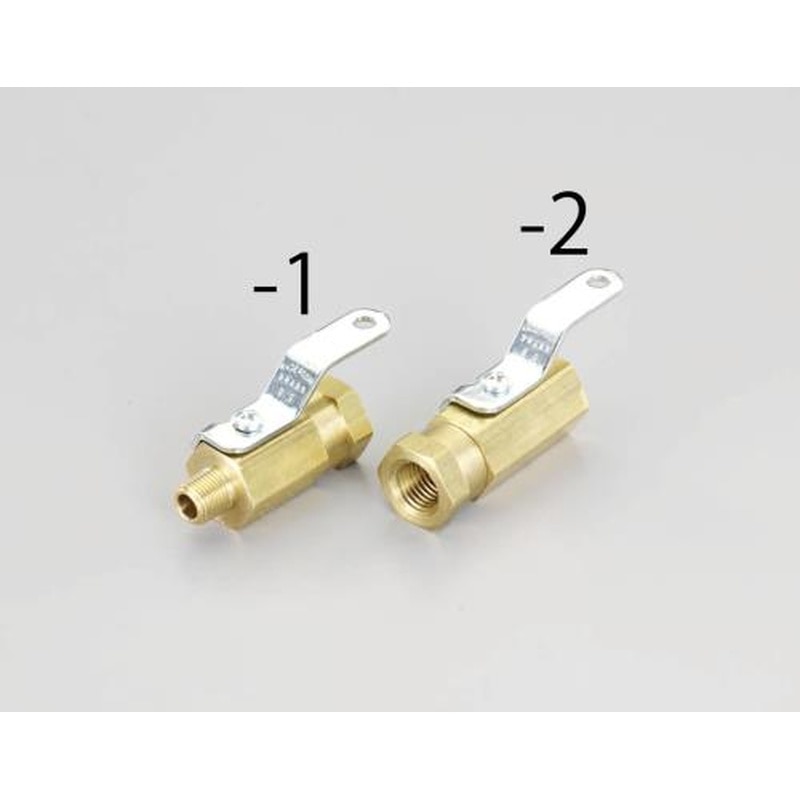 エスコ EA496DC-2 NPT1/4”xNPT1/4”ボールバルブ 1個（ご注文単位1個）【直送品】