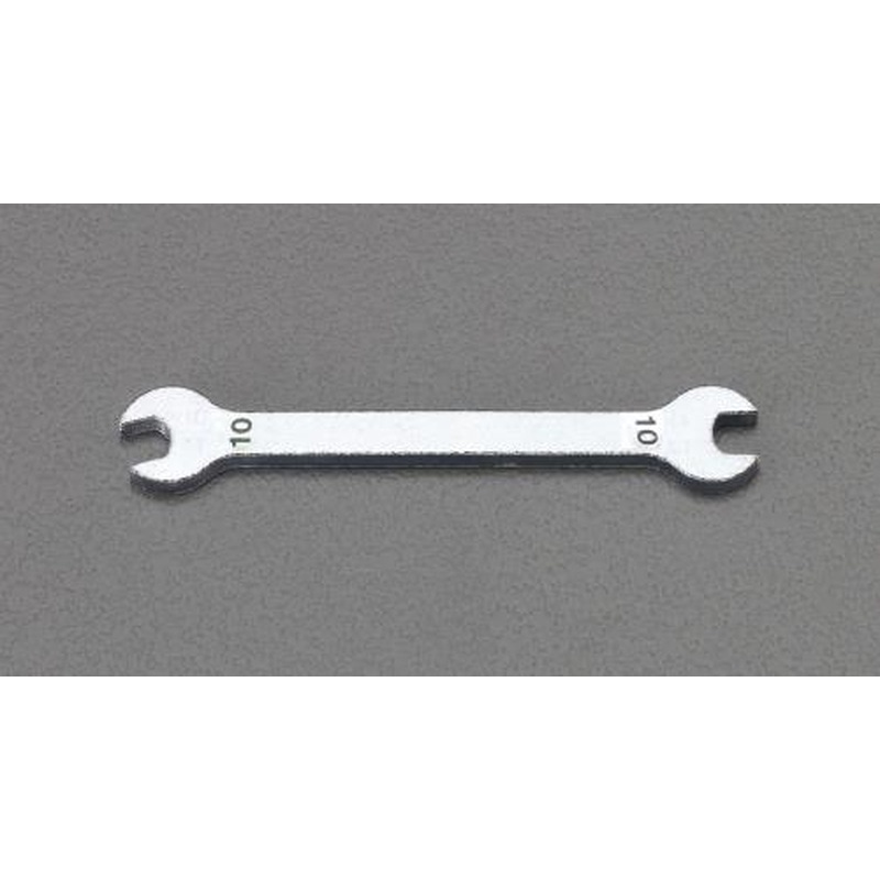 エスコ EA615AT-8 8.0x8.0/4.0mm両口スパナ(薄型ダブルアングル) 1個（ご注文単位1個）【直送品】