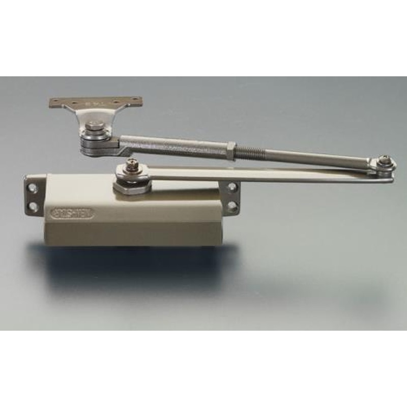 エスコ EA951LD-1A 30kg以下ドアクローザー(パラレル型/アンバー) 1個（ご注文単位1個）【直送品】