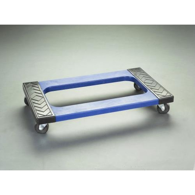 エスコ EA520AC-11 457x762mm/550kgドーリー(プラスチック製) 1個（ご注文単位1個）【直送品】