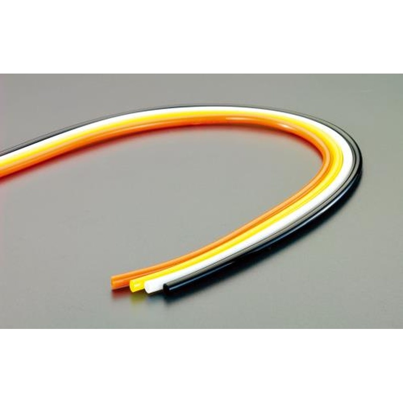 エスコ EA125DC-10 6.5/10mmx20mソフトウレタンチューブ(黄) 1個（ご注文単位1個）【直送品】