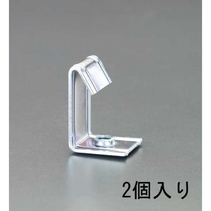 エスコ EA440AF-58 3/8”穴チャンネル吊足(2個) 1個（ご注文単位1個）【直送品】