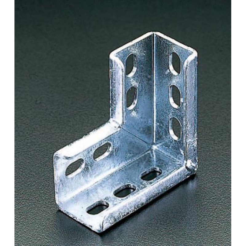 エスコ EA440AE-11 48x48x100x100mmアングル接続金具(ステンレス製) 1個（ご注文単位1個）【直送品】