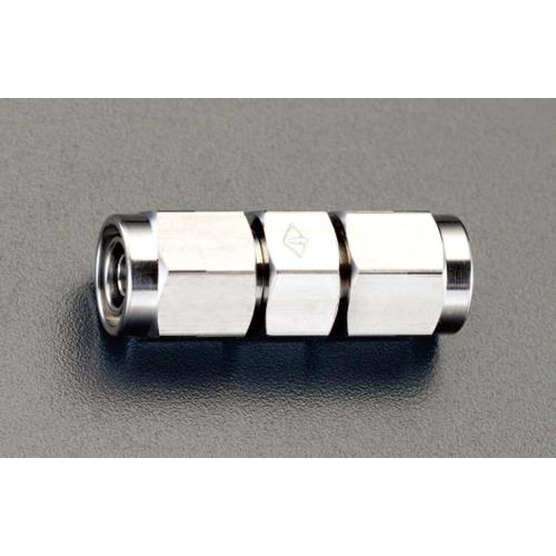 エスコ EA425FC-10 10mmユニオン(ストレート/ステンレス製) 1個（ご注文単位1個）【直送品】