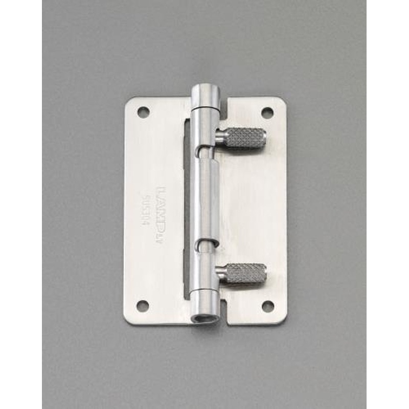 エスコ EA951CR-31 75x50mm脱着可能ヒンジ(ステンレス製) 1個（ご注文単位1個）【直送品】