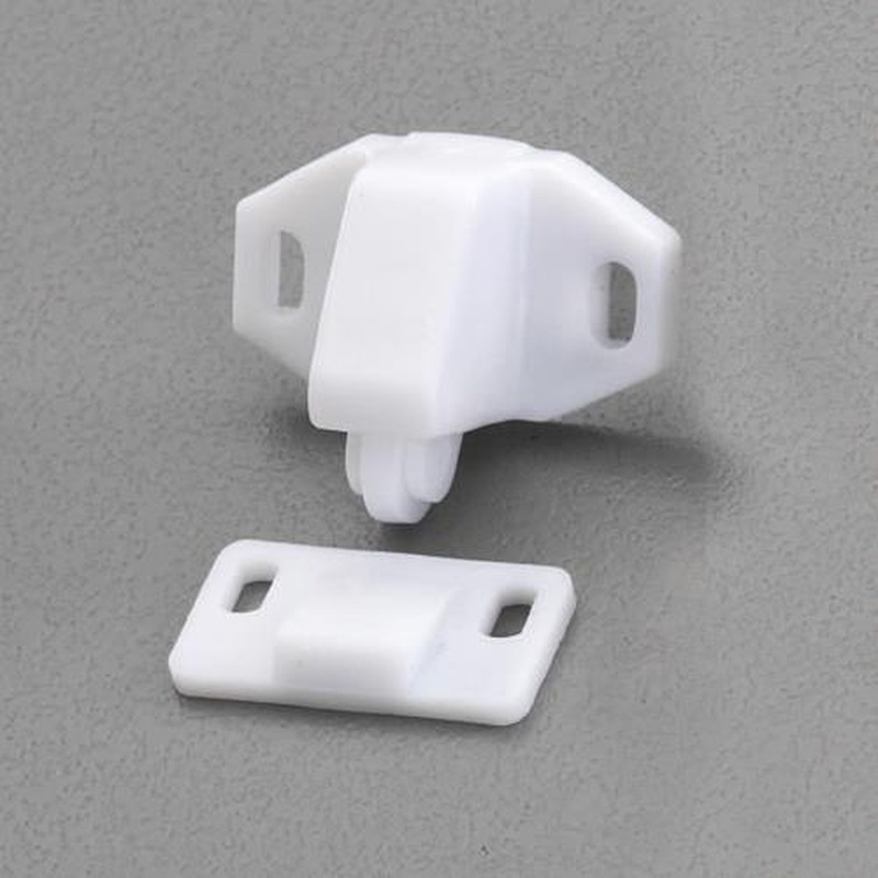 エスコ EA951M-16 35x21.5mmレバーラッチ(ポリエチレン製/白) 1個(ご注文単位1個)【直送品】