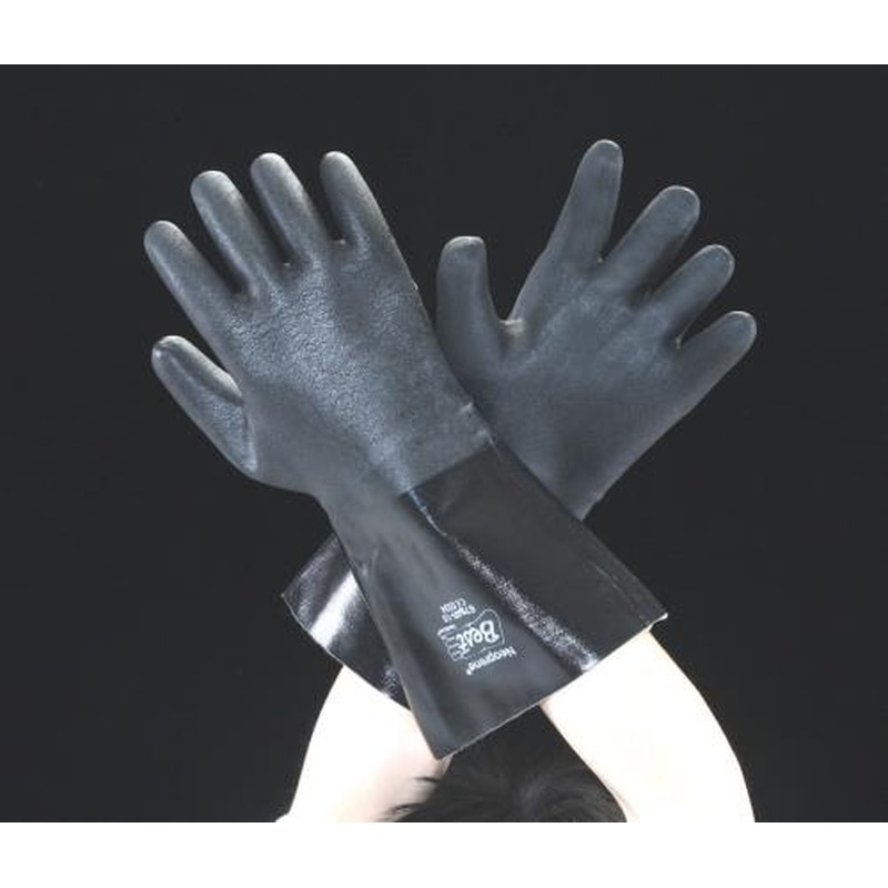 エスコ EA354BM-1[L/350mm]手袋(ネオプレンゴム・綿フランネル裏) 1個（ご注文単位1個）【直送品】