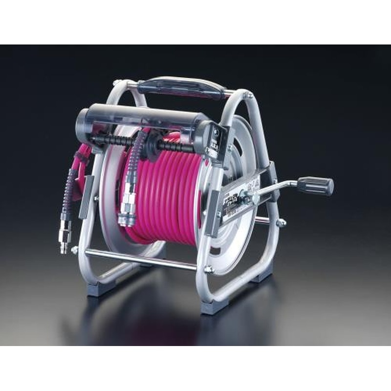 エスコ EA124BA-1 6.5mmx30mエアーホースリール(ウレタン製) 1個（ご注文単位1個）【直送品】
