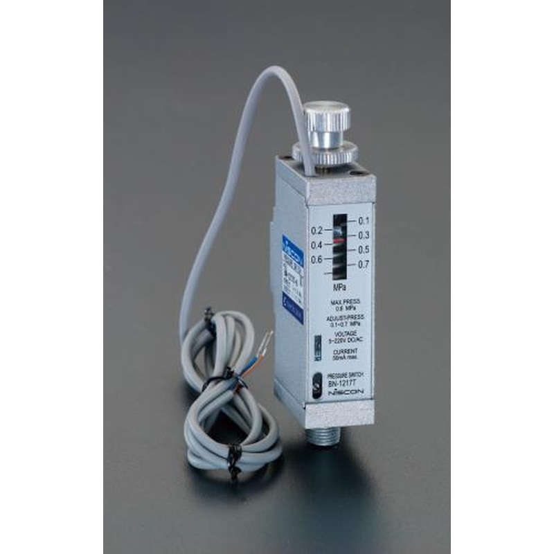 エスコ EA153CG-1 R1/8”/0.1-0.7MPa圧力スイッチ 1個（ご注文単位1個）【直送品】