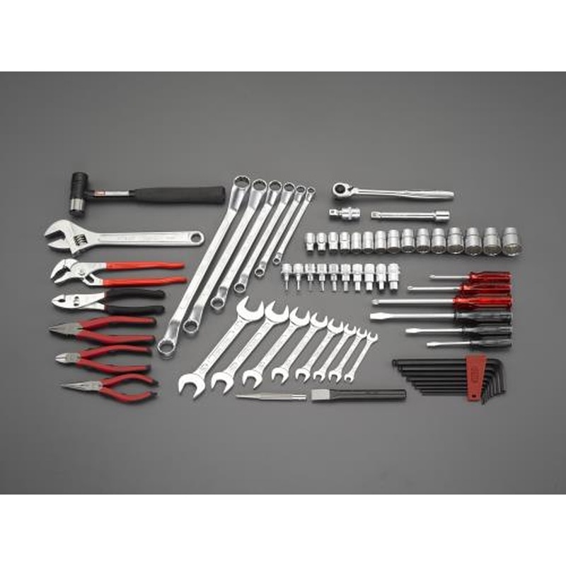 エスコ EA612SC-28[65個組]工具セット 1個（ご注文単位1個）【直送品】