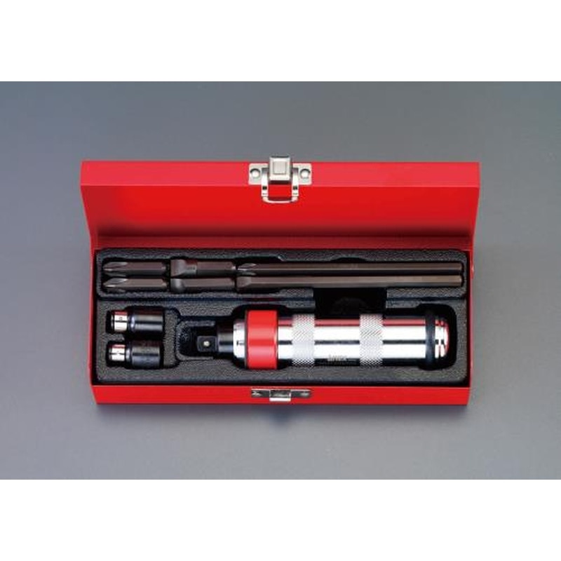 エスコ EA550XB-1 3/8”DRインパクトドライバー(1/4”,5/16”Hexビット) 1個(ご注文単位1個)【直送品】